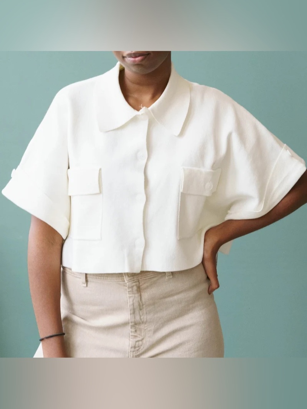 Zara Knit Crop Top